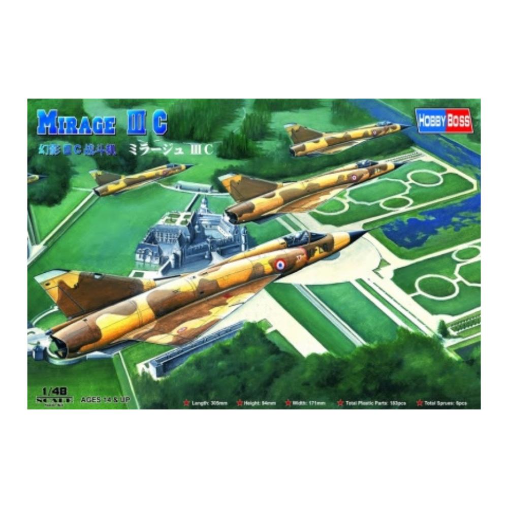 Hobbyboss 1:48 Mirage Iiic Fight