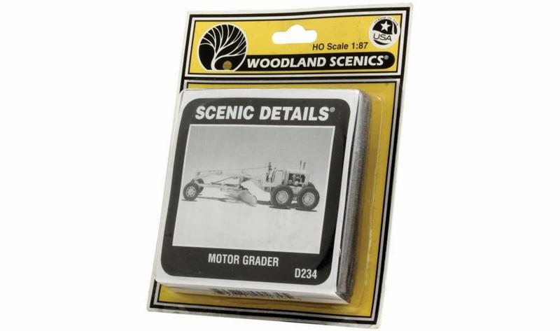 Woodland Scenics Motor Grader Cat 112 ScDetls, HO Scale