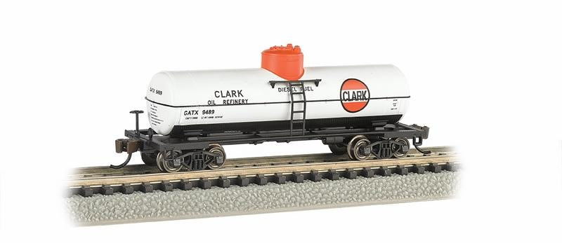 Bachmann Clark ACF 36.5ft 10K Gallon Single Dome Tank Car. N Scale