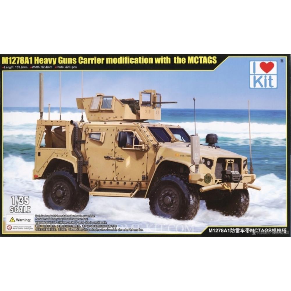 I Love Kit 1:35 M1278A1 Heavy Guns Carrier Mod w/MCTAGS