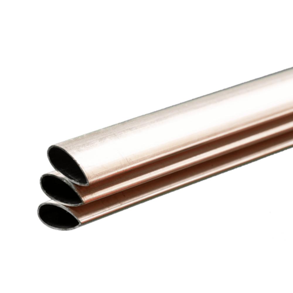 KS Metals Tube Strmline Al 35X5/8 3 Pcs/Outer