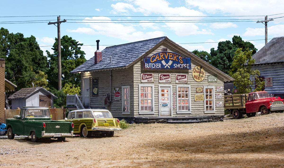 Woodland Scenics N Butcher Shop