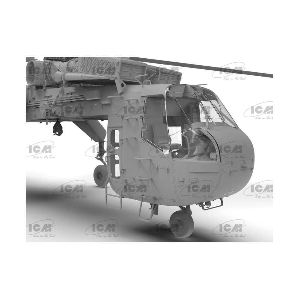 ICM 1:35 Sikorsky CH-54A Tarhe Helicopter