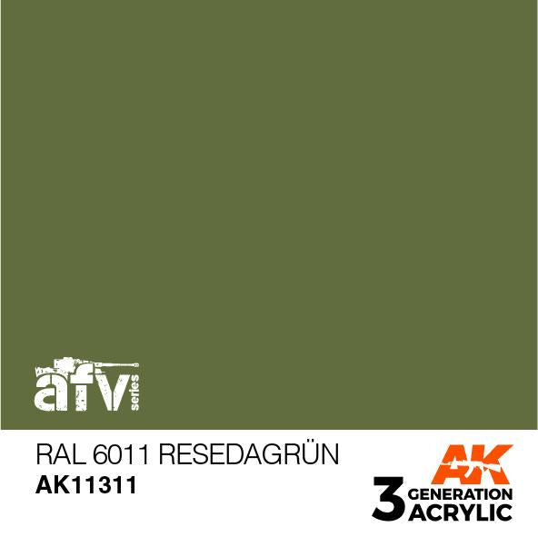 AK Interactive Acrylic RAL 6011 Resedagrün