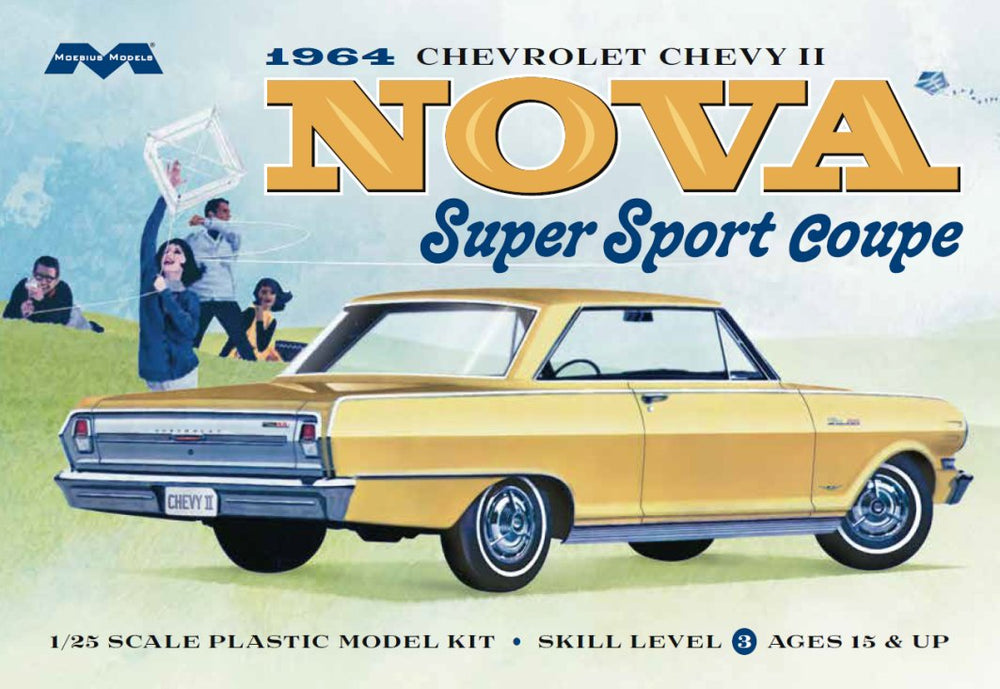 Moebius 1:25 1964 Chevy Nova Super Sport