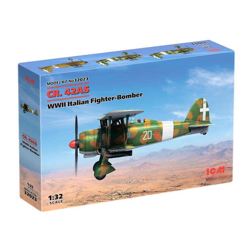 ICM 1:32 CR 42AS, WWII Italian Fighter