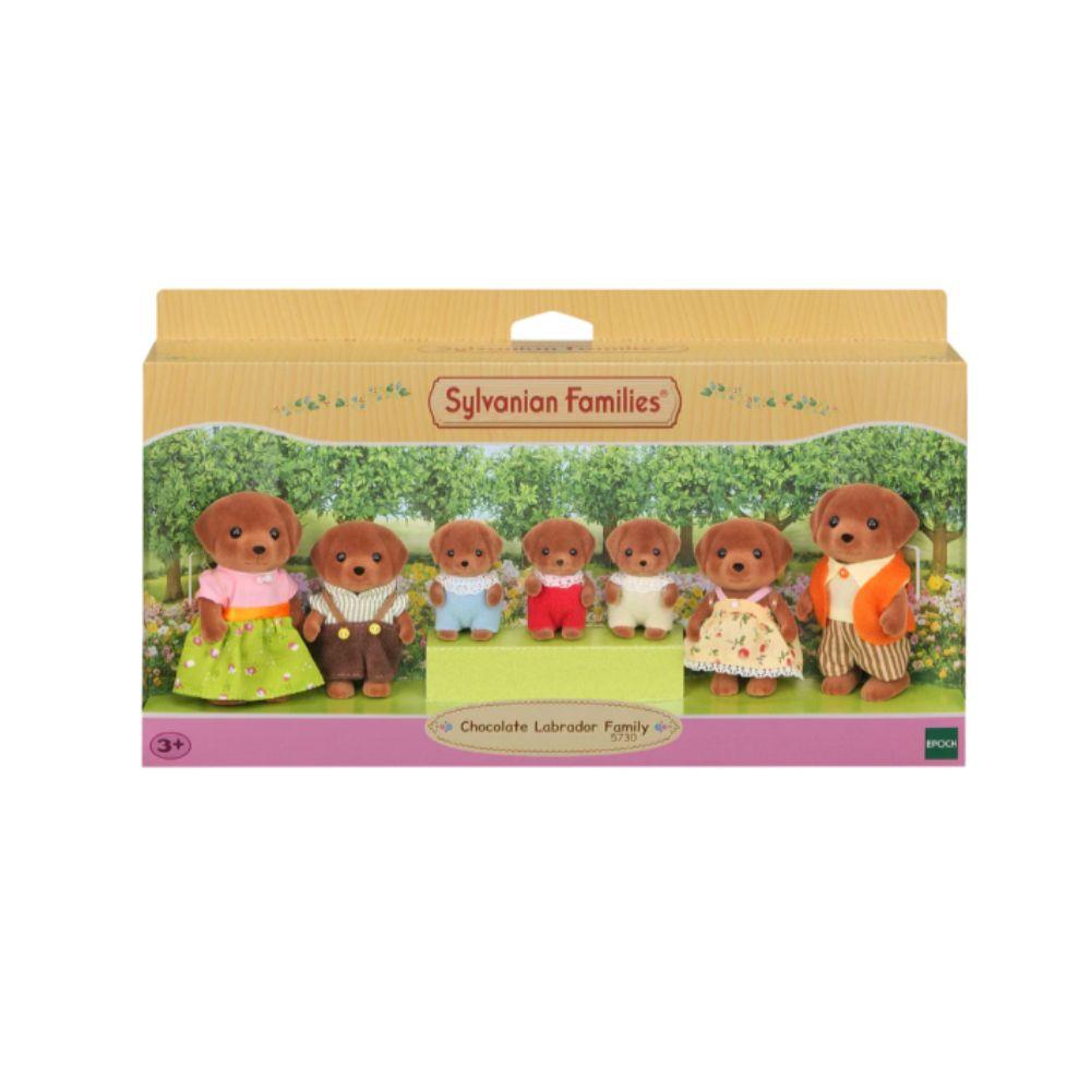 Sylvanian Families Chocolate Labrador Family