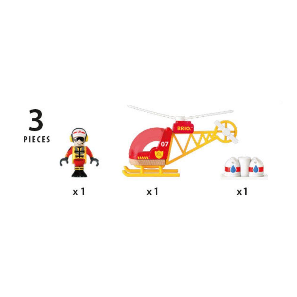 BRIO Firefighter Helicopter