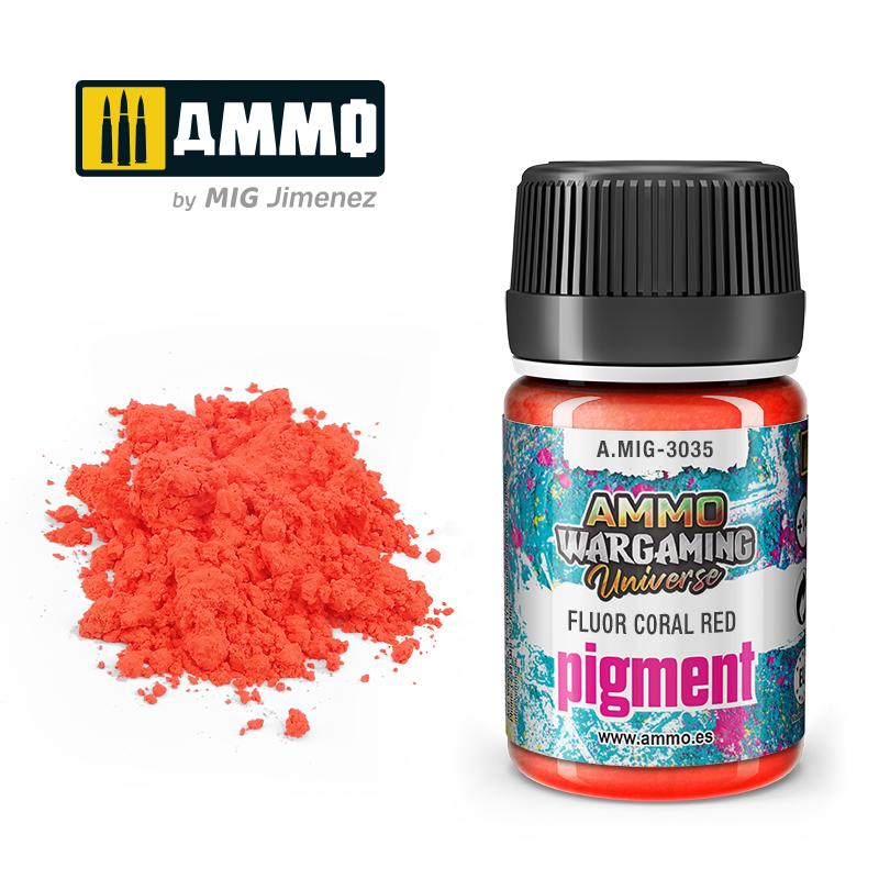 Ammo Pigment Fluor Coral Red 35ml