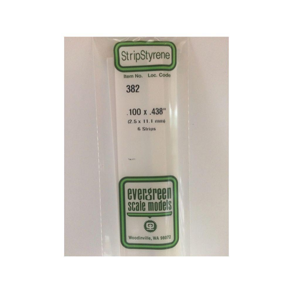 Evergreen Styr Strips .100X.438X24(6) *