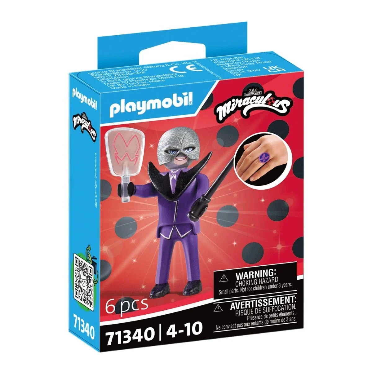 Playmobil Miraculous Hawk Moth