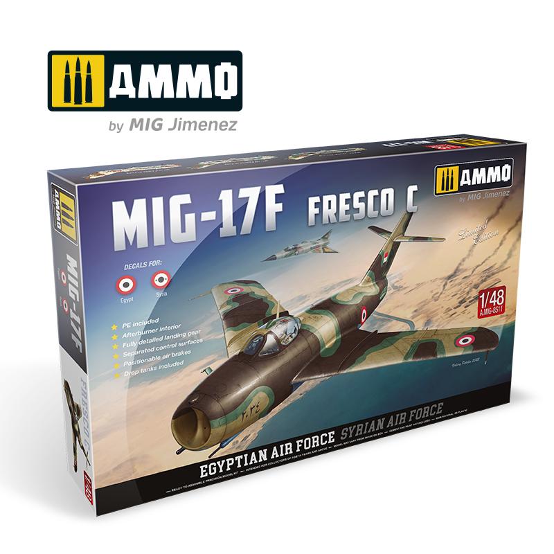 Ammo 1:48 MIG-17F Egypt-Syria