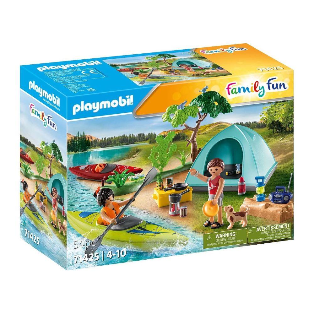 Playmobil Camping with Campfire