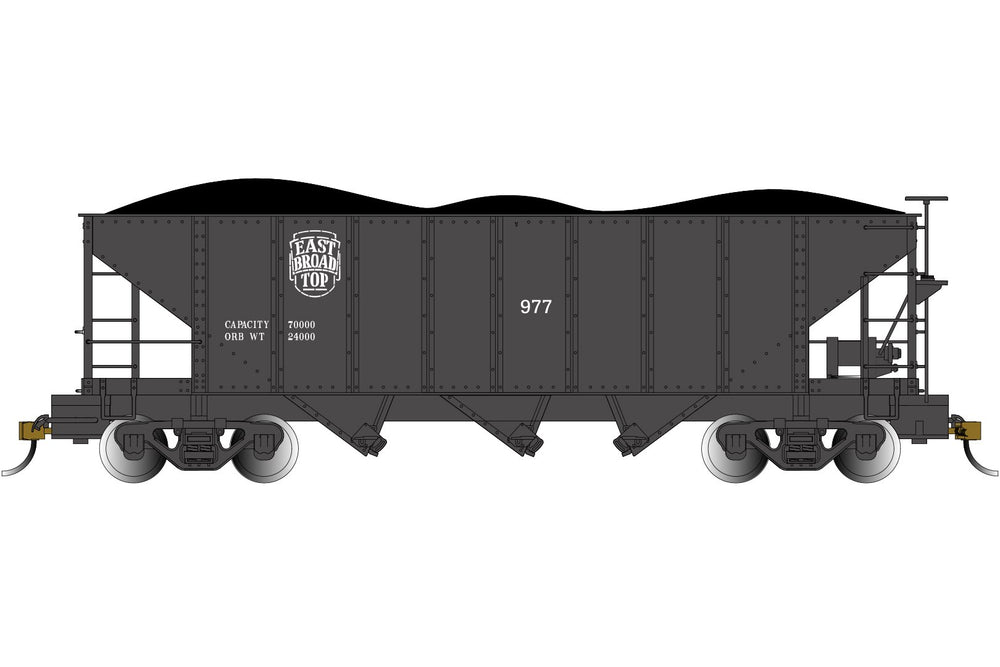 Bachmann East Broad Top #977omas W/  Annie & Clarabel