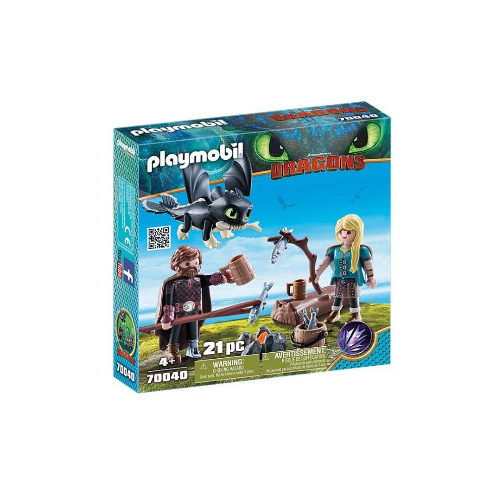 Playmobil Dragons Hiccup Astrid & Dragon