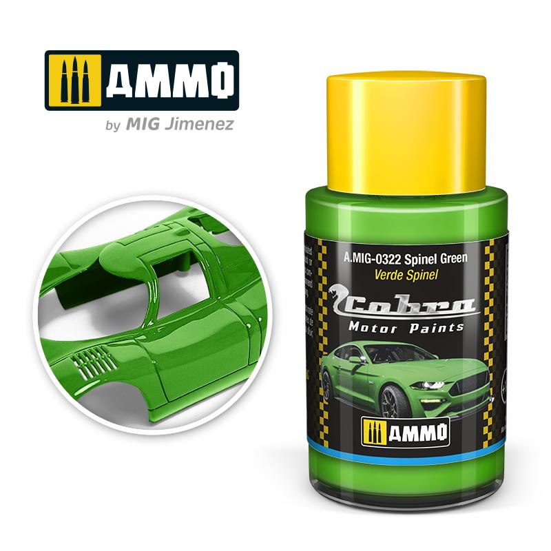 Ammo Cobra Motor Spinel Green 30ml