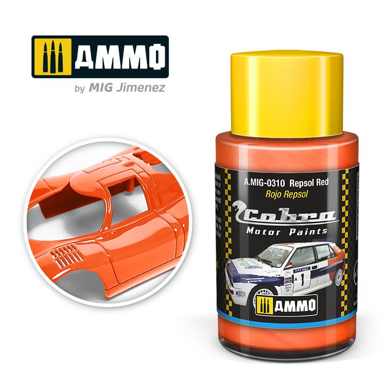 Ammo Cobra Motor Repsol Red 30ml