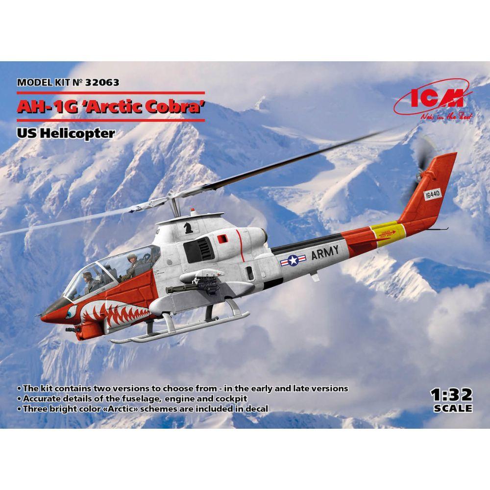 ICM 1:32 AH-1G Arctic Cobra Helicopter