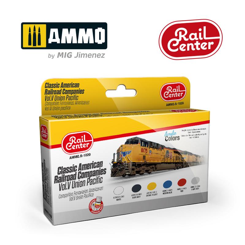 Ammo Rail American Railroad Companies Vol V : Union Pacific