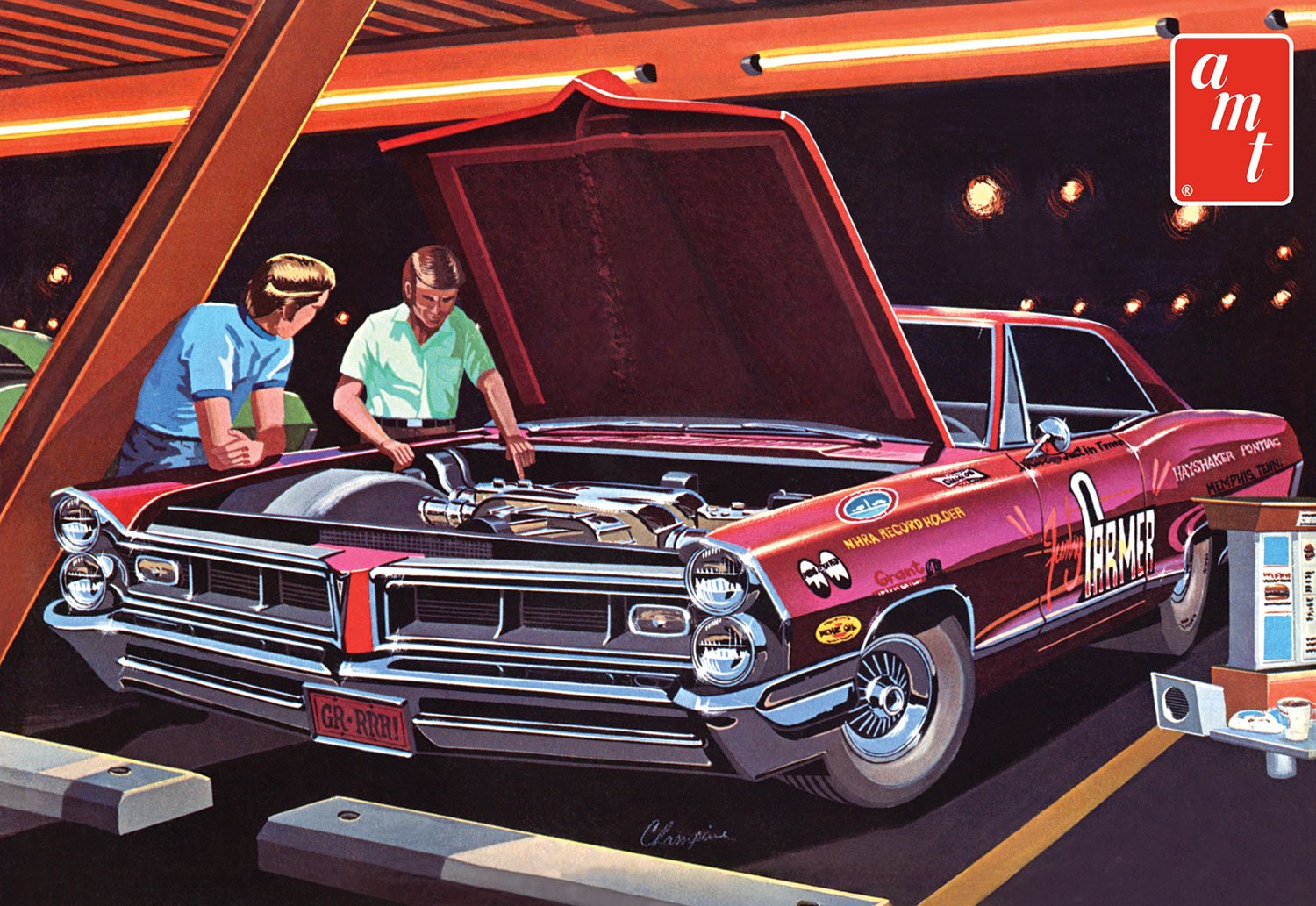 AMT 1:25 1965 Pontiac Grand Prix Show and Go