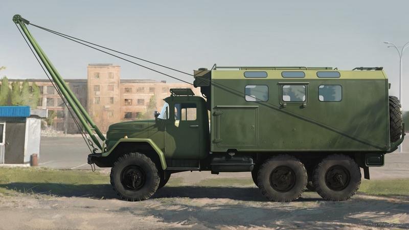 ICM 1:35 Zil-131 Mto-At Svt. Recovery Truck