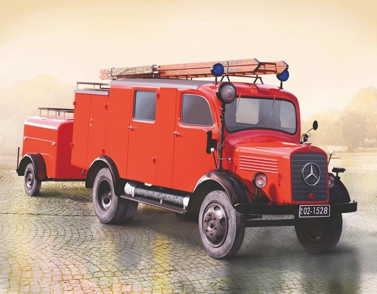 ICM 1:35 L1500S Lf 8 Ger. Light Fire Truck