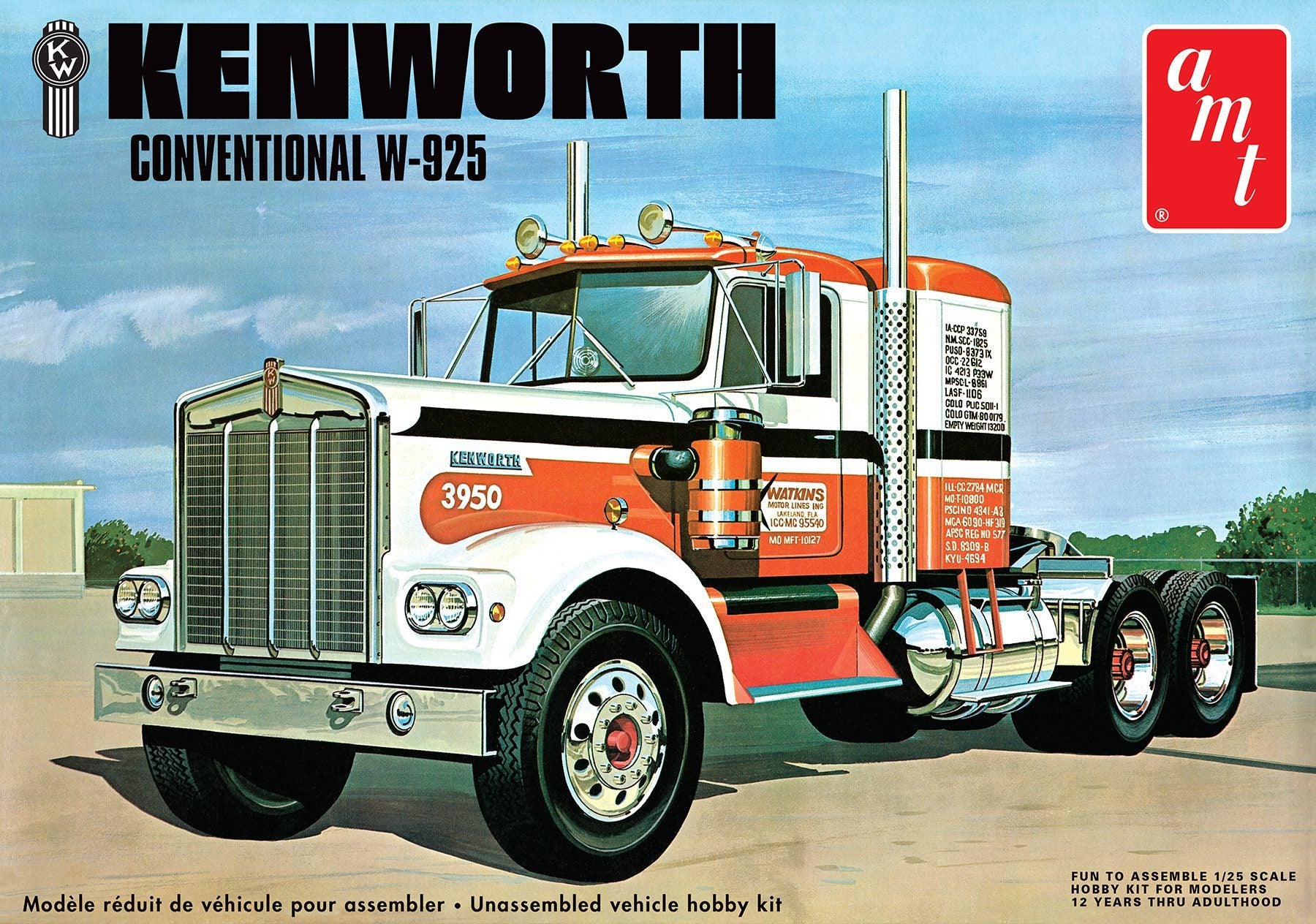 AMT 1:25 Kenworth W925