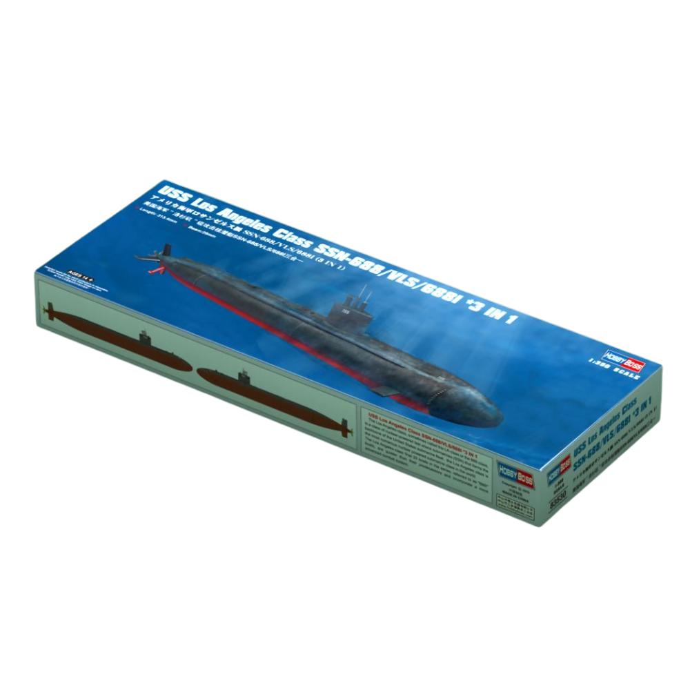 Hobbyboss 1:350 Uss Los Angeles Class SSN688VLS688I 3 in 1 Sub