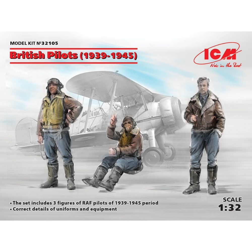 ICM 1:32 British Pilots (1939-45) (3)