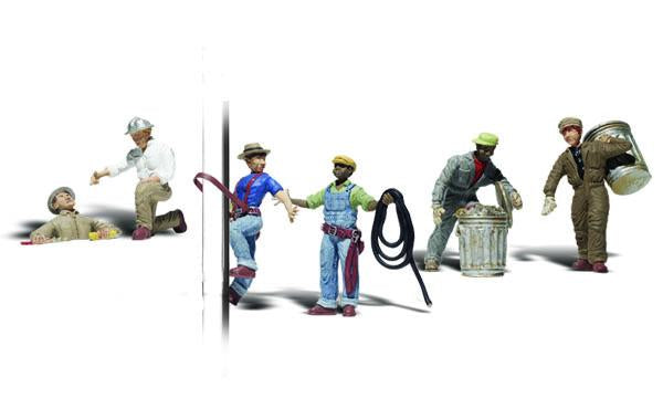 Woodland Scenics Ho Assorted Workers Economy Pk