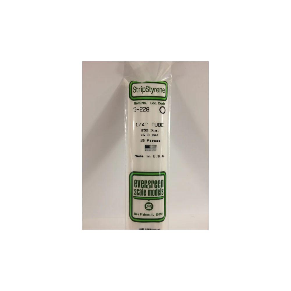 Evergreen Styr Tube 1/4(.250) (15) *