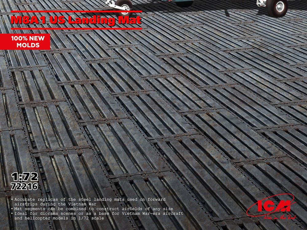ICM 1:72 M8A1 US Landing Mat