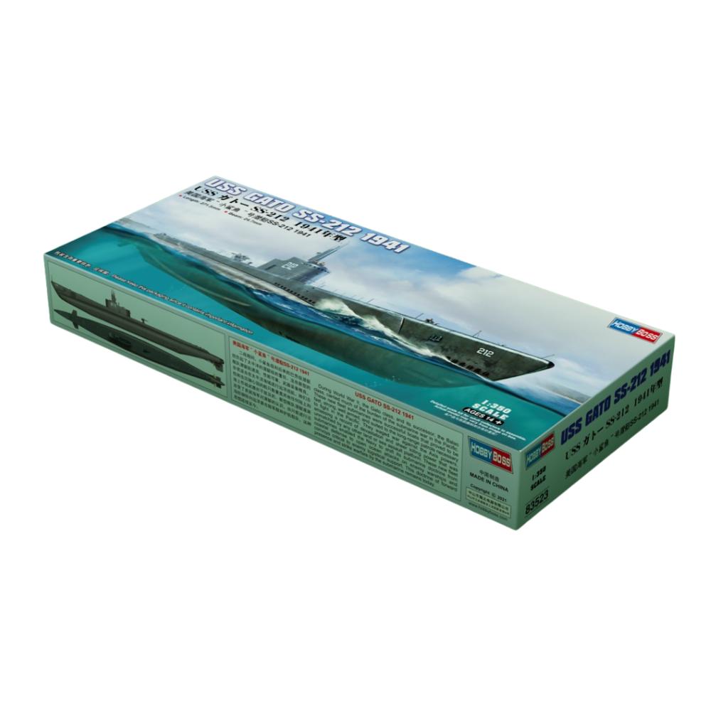 Hobbyboss 1:350 USS Gato SS-212 1941 Submarine