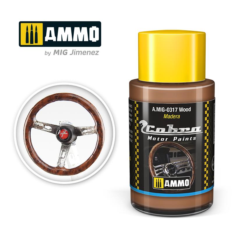 Ammo Cobra Motor Wood 30ml