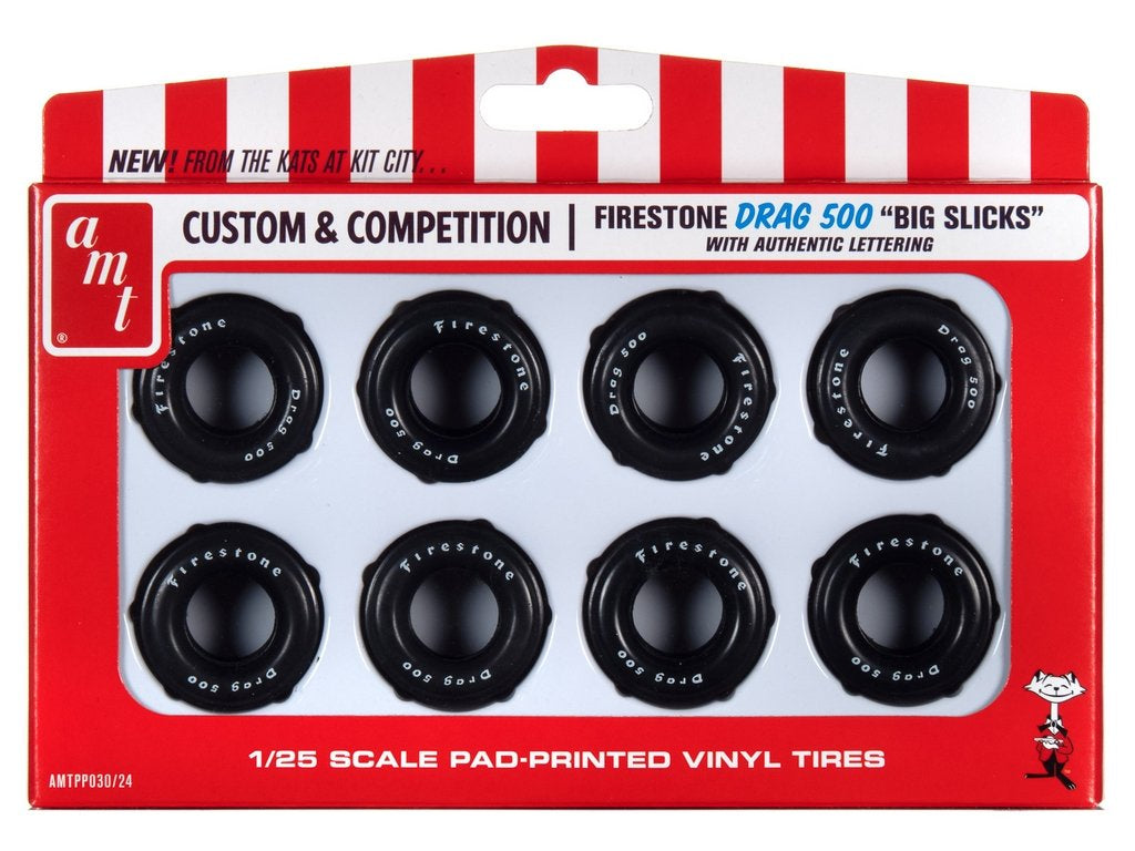 AMT 1:25 Firestone Drag 500 Big Slicks Parts Pack