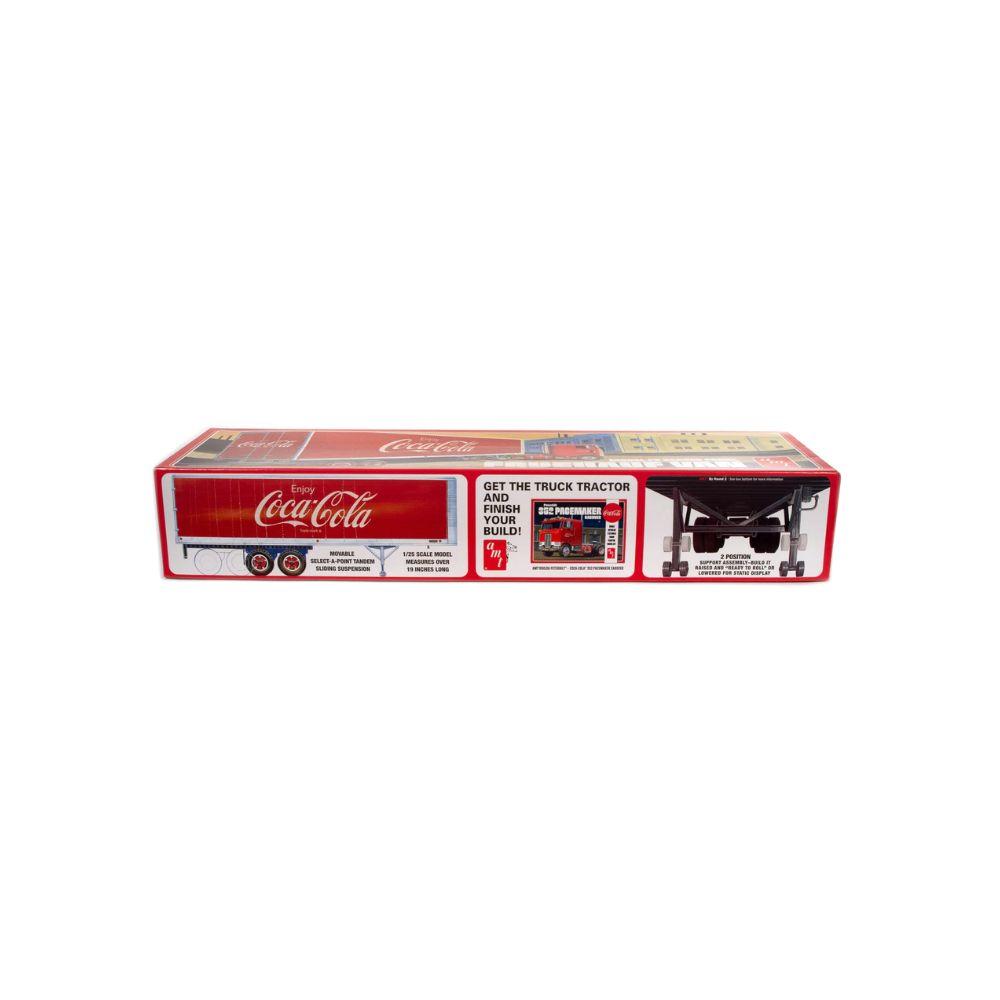 AMT 1:25 Fruehauf Beaded Van Semi (Cocacola)