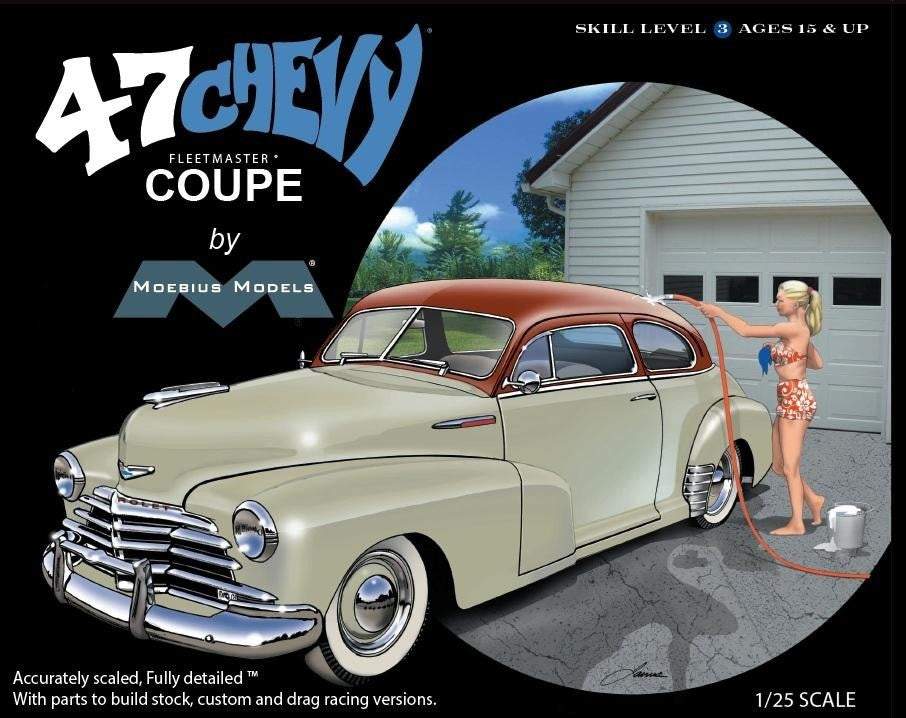 Moebius 1:25 1947 Chevy Coupe