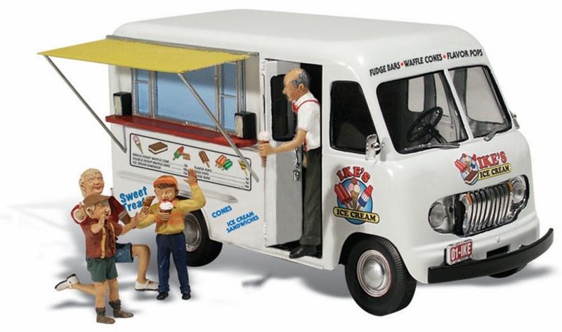Woodland Scenics N Ike's Ice Cream Truck