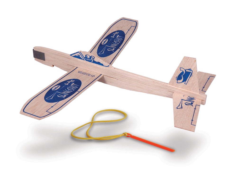 Guillows Sling Shot Balsa Glider, 300mmW.S.
