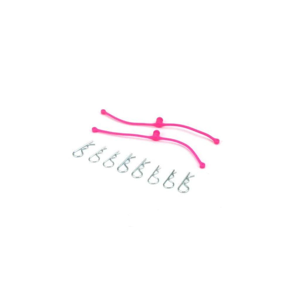 Dubro Body Klip Retainers 2Pcs Pink