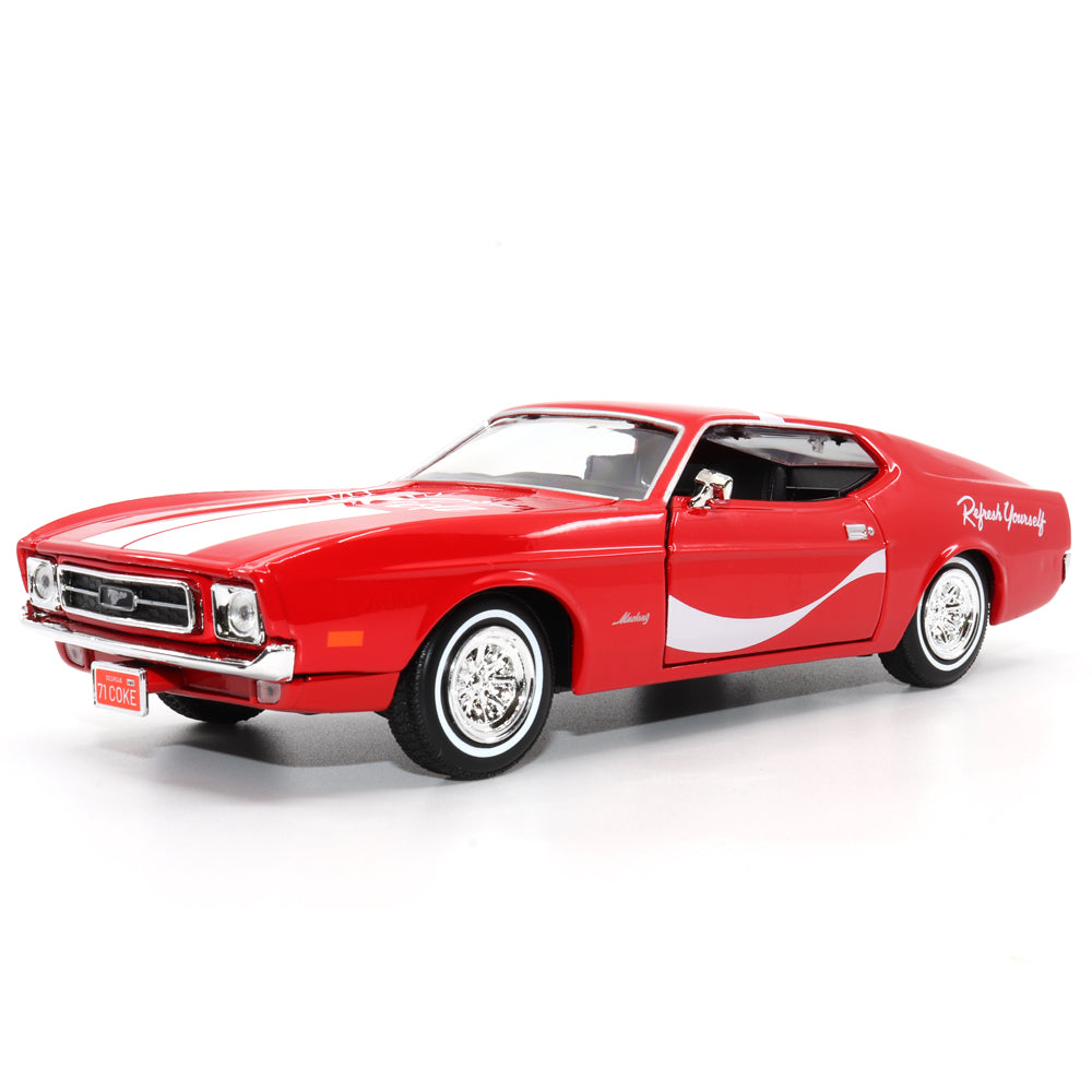 Motorcity Classics 1:24 1971 Coca Cola Ford Mustang Sportsroof