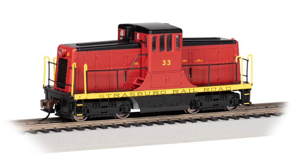 Bachmann Strasburg RR #33 44 Ton Switcher w/DCC/Sound, HO Scale