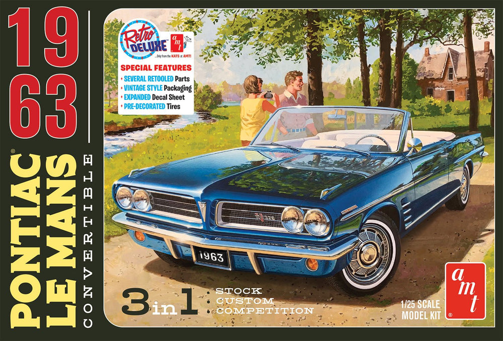 AMT 1:25 1963 Pontiac Tempest Convertable