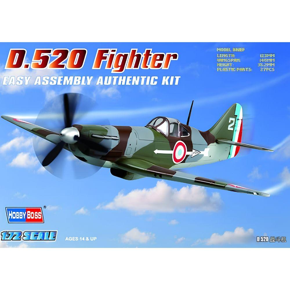 Hobbyboss 1:72 French D.520 Fight