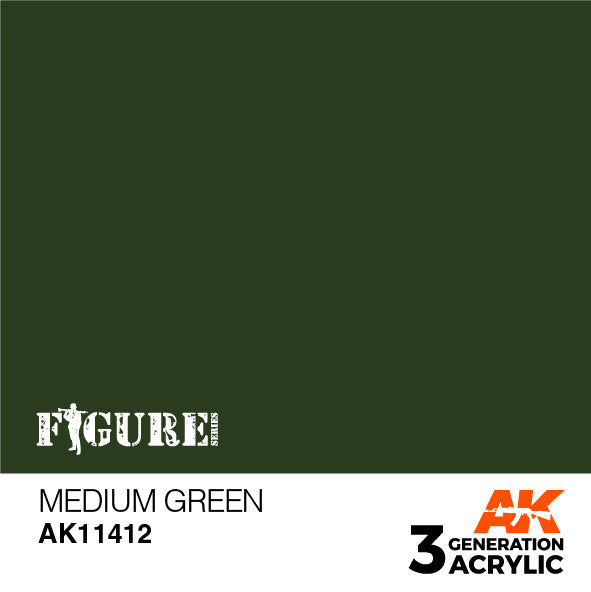 AK Interactive Acrylic Medium Green