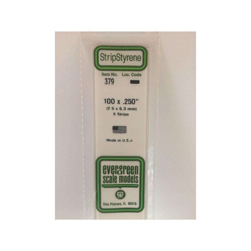 Evergreen Styr Strips .100X.250X24(8)*