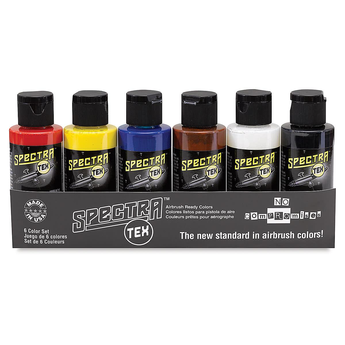 Badger SPECTRA-TEX 6 Metallic Set (2oz)