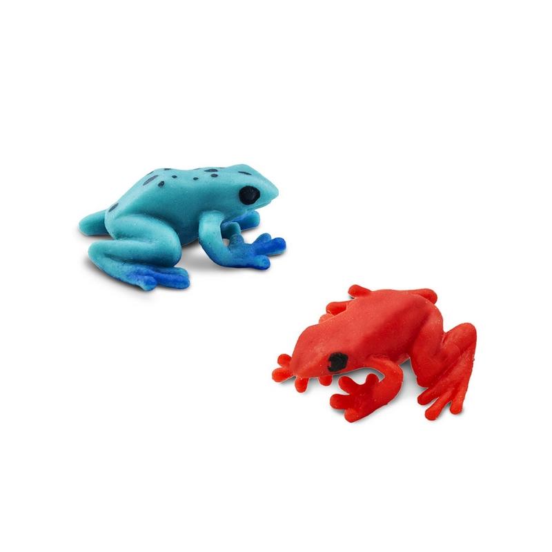 Safari Ltd Poison Dart Frogs Good LuckMinis *