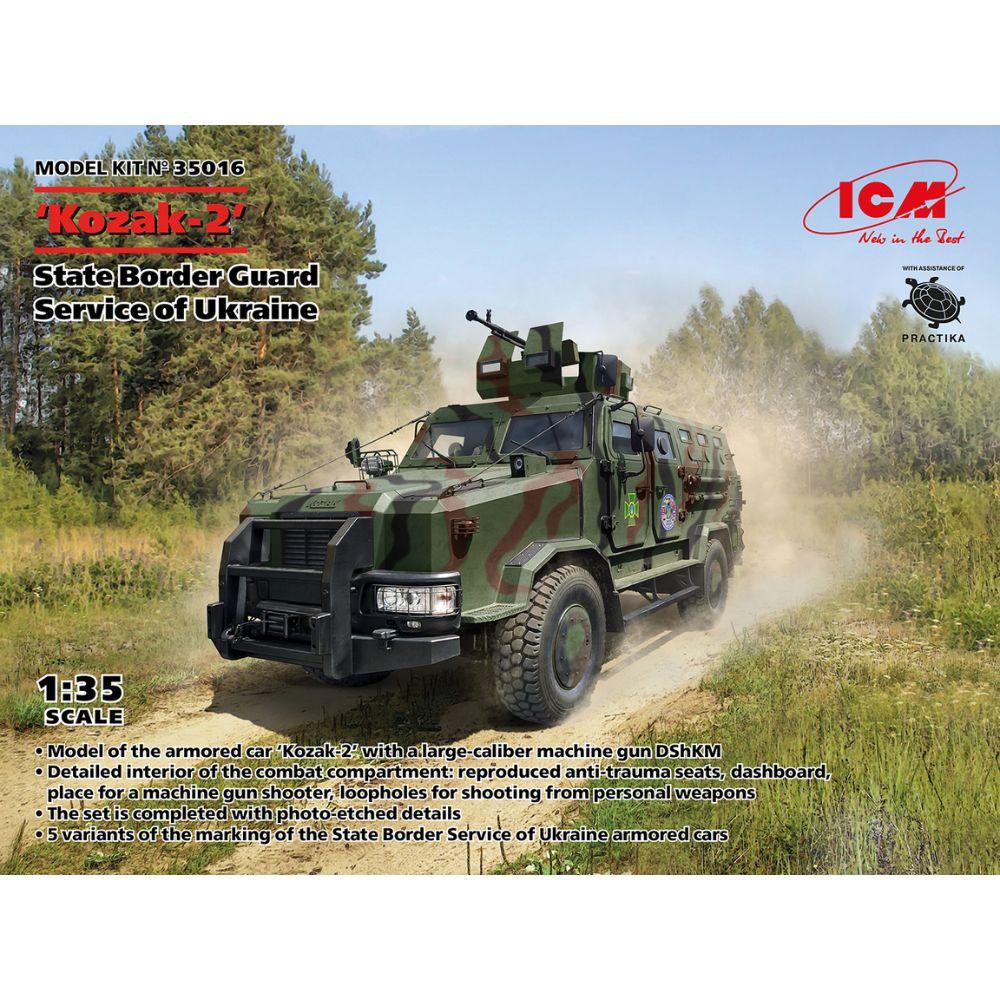 ICM 1:35 Kozak 2 State Border Guard Service