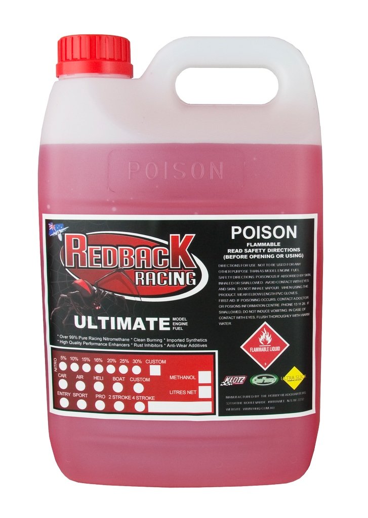 Redback Heli Fuel 2 Cycle 20% Nitro 5Lt.